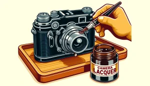 カメララッカーを使用した補修法