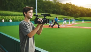 少年野球をビデオカメラで撮影：撮影するためのコツとテクニック