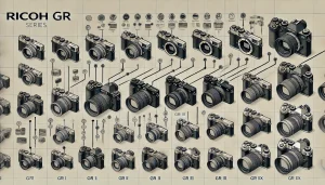 リコー GRシリーズの歴代モデルとの比較