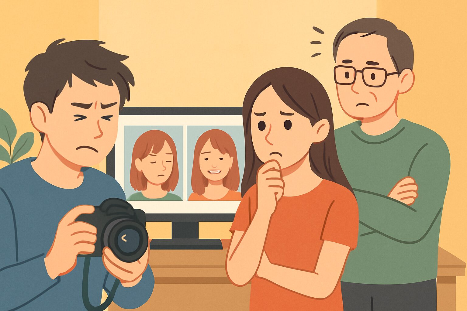写真で半目になる原因と防止するコツ