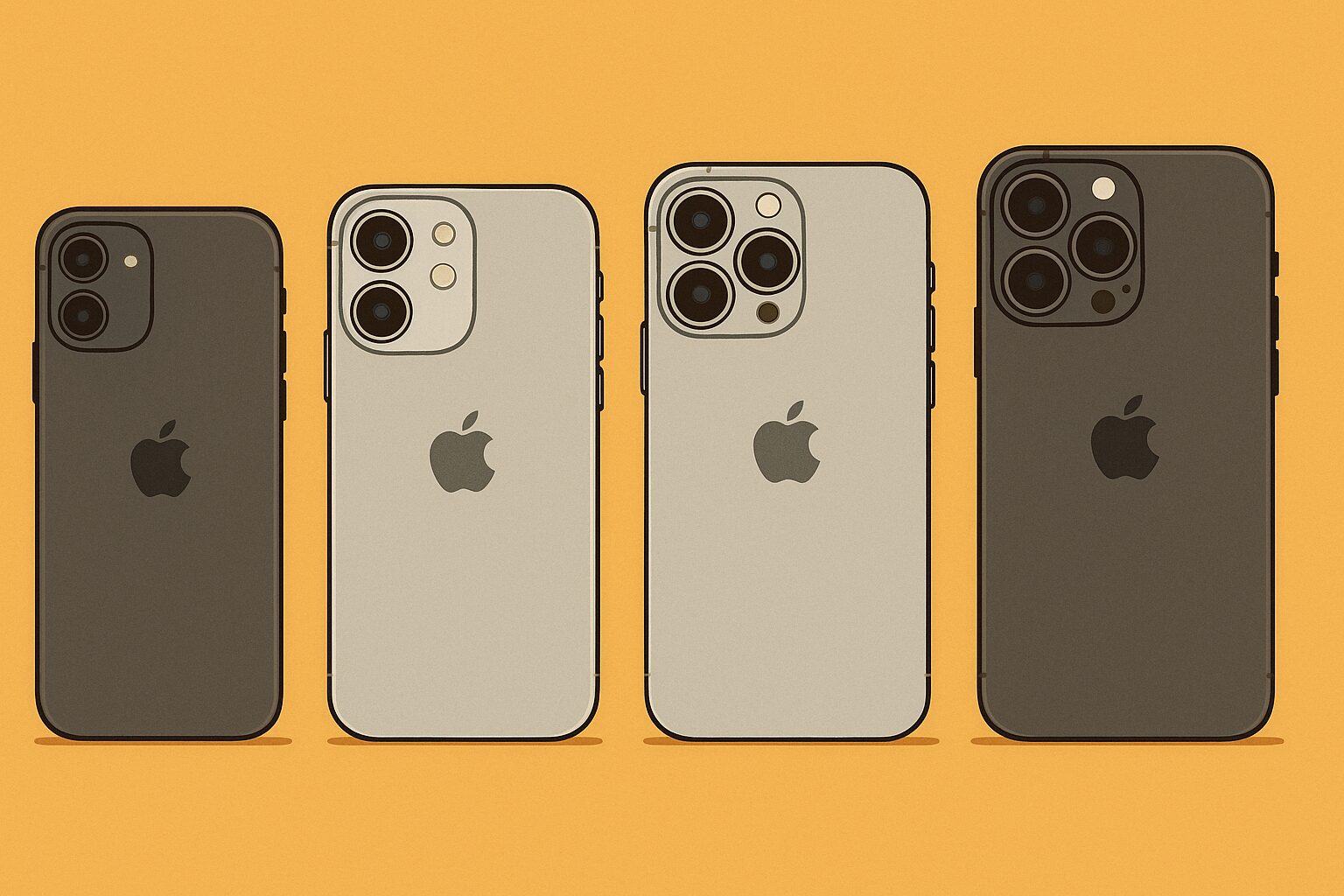 iPhoneのカメラは何画素？歴代モデルで比較