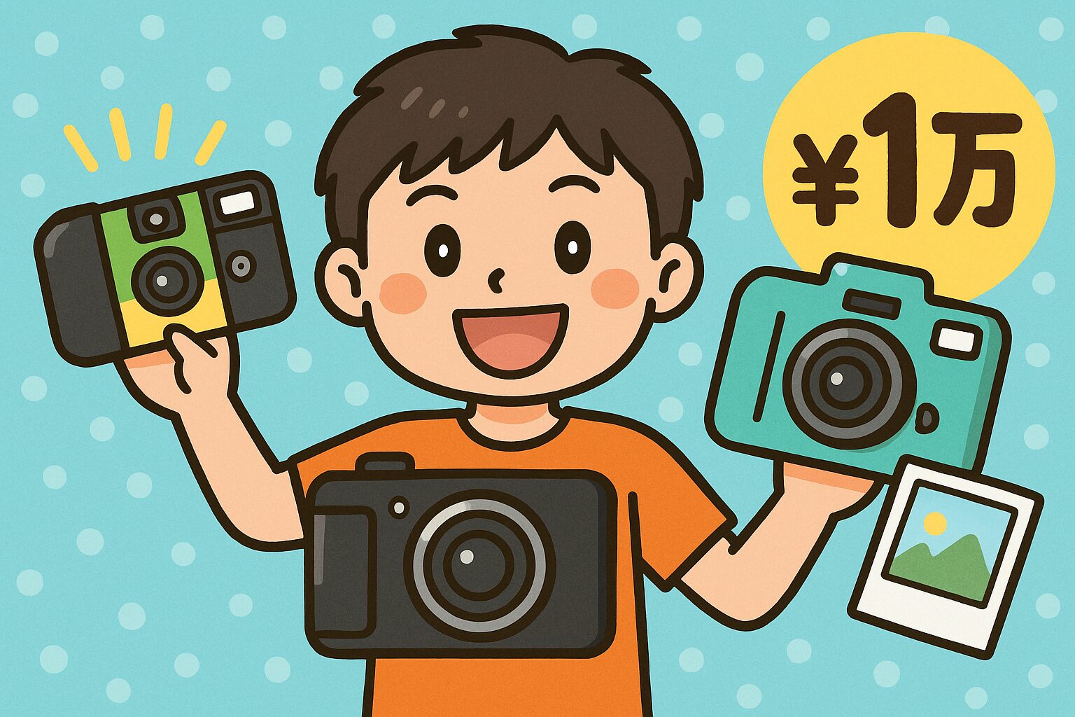1万円以下で選ぶ！中学生向け安いカメラ特集