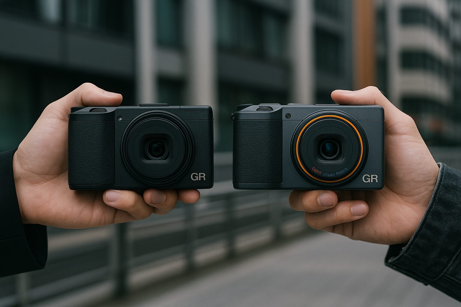 GR IIIx Urban Editionとの見た目と機能の差