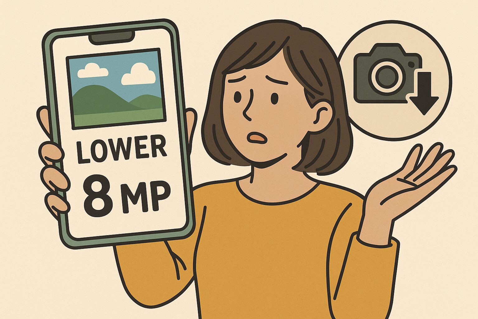 スマホカメラの画素数を下げると何が変わる？