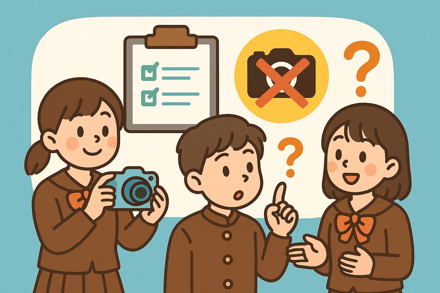 修学旅行でカメラOKな学校ルールとは？確認ポイント