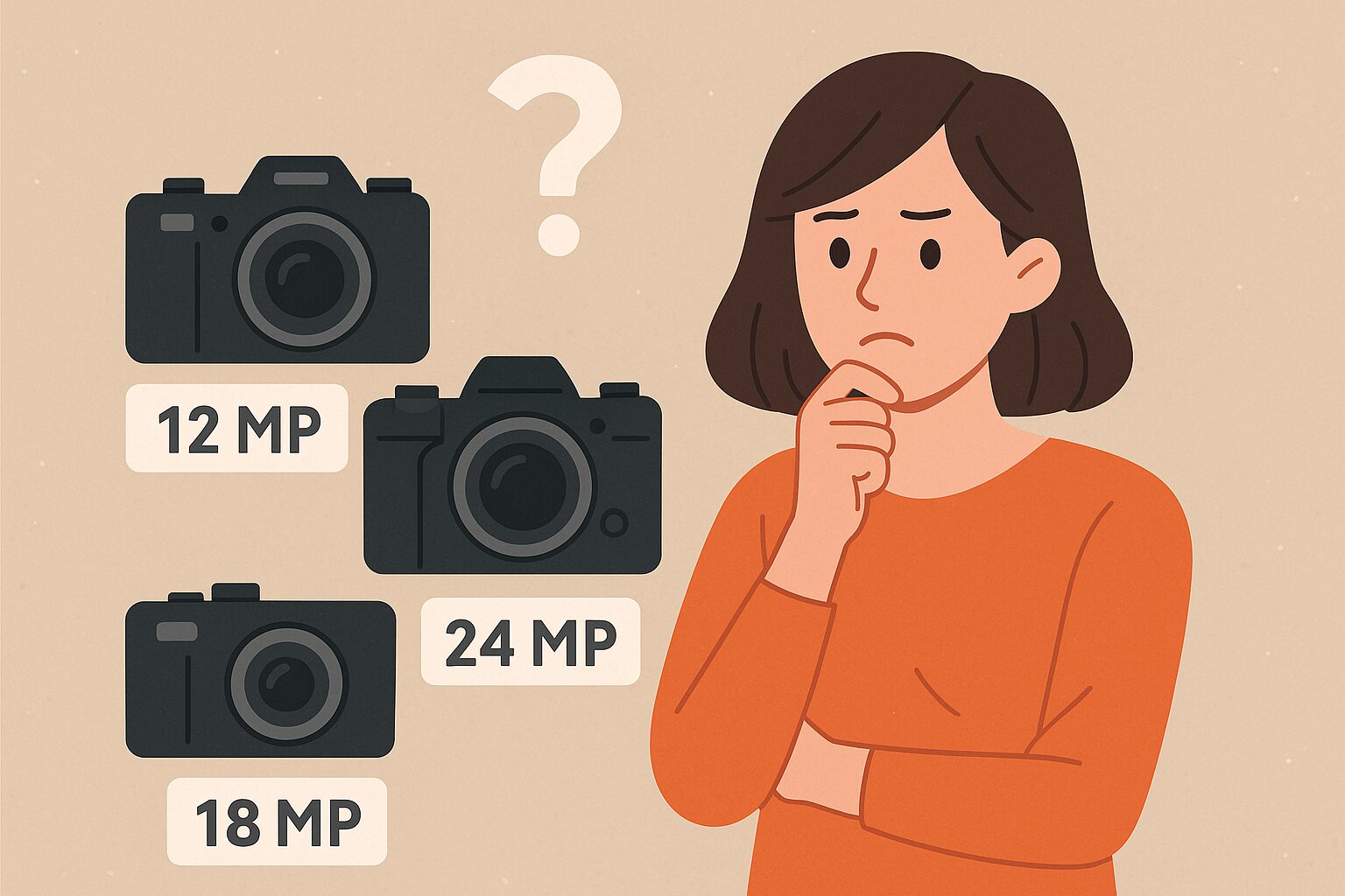 デジカメの画素数で最適なのは何万画素？用途別に紹介