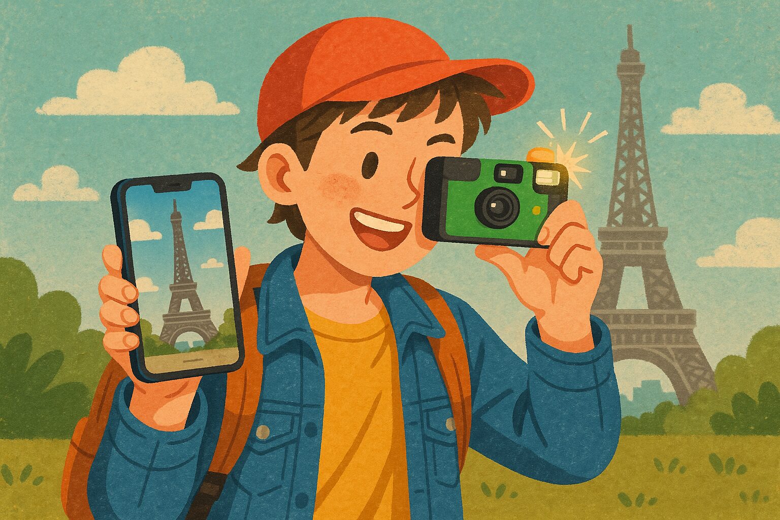 トラブル対策に！写ルンですとスマホを併用する理由