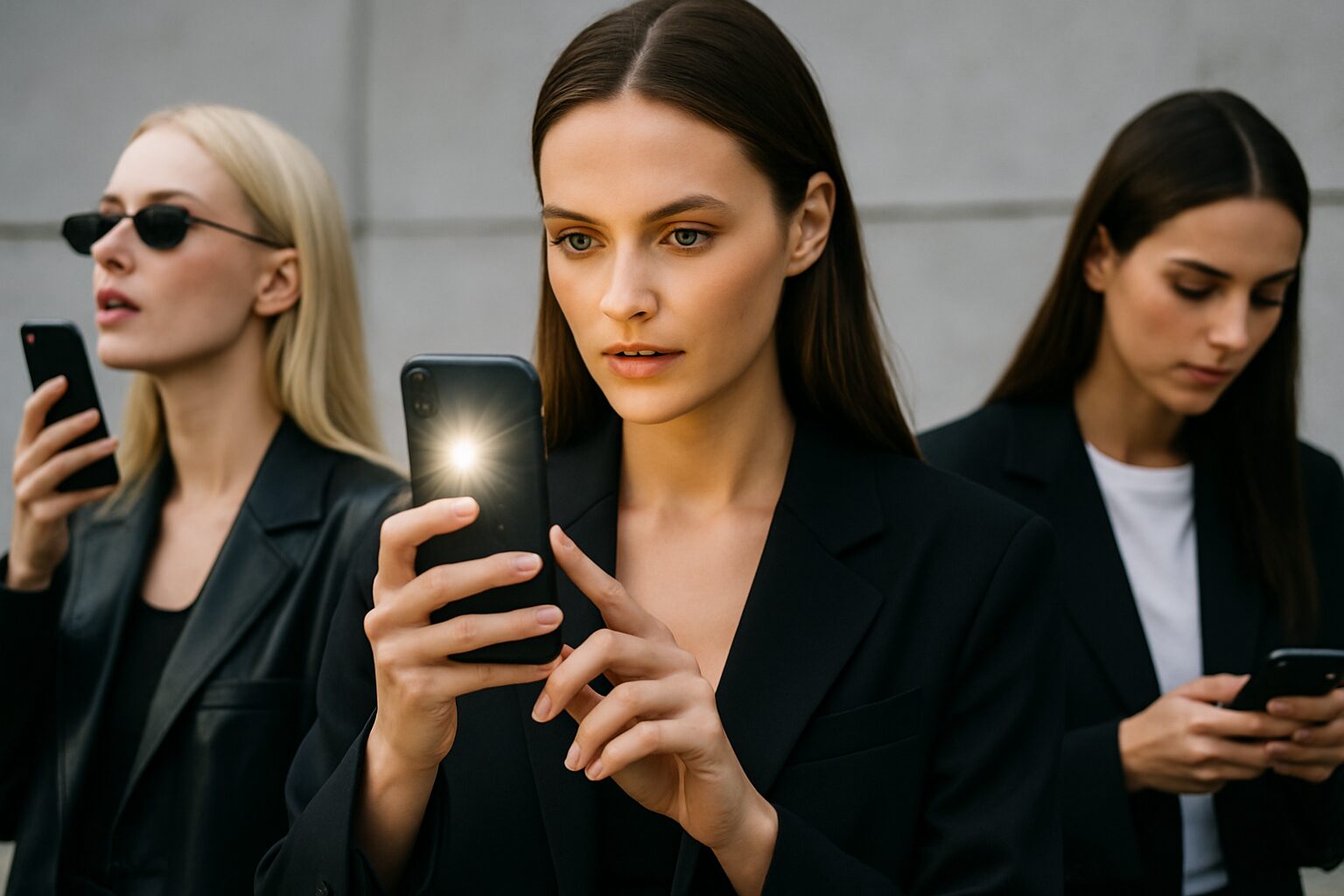 TikTokでiPhoneスマホカメラのライト付け方