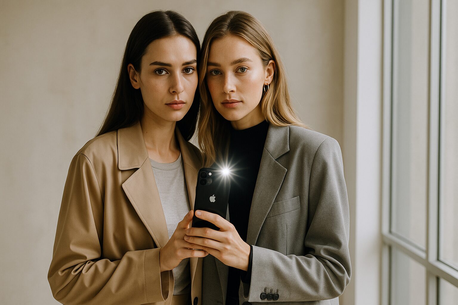 iPhoneビデオ撮影時にスマホカメラのライト付け方