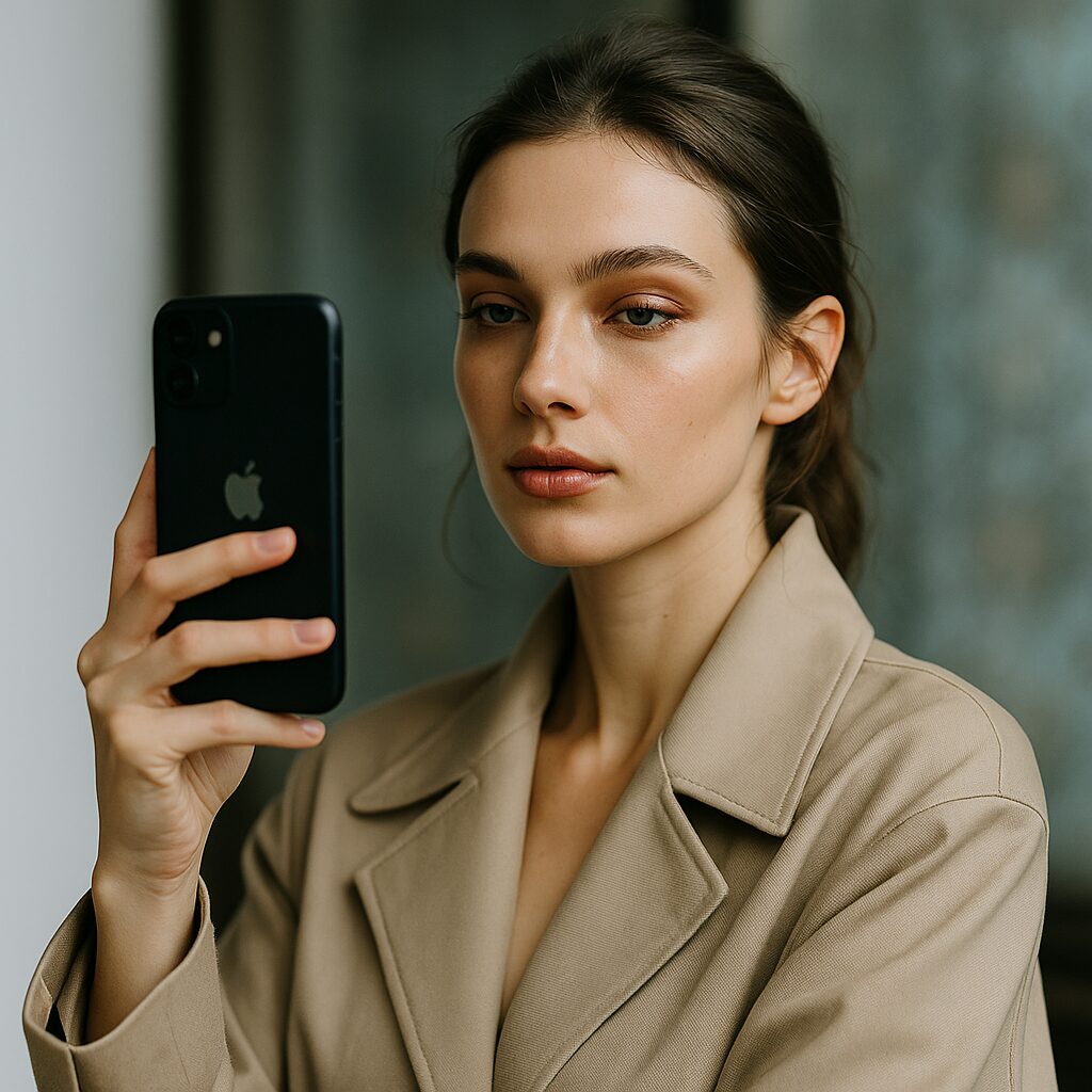 iPhone写真背景ぼかしをぼかし丸でデザイン的に加工する方法