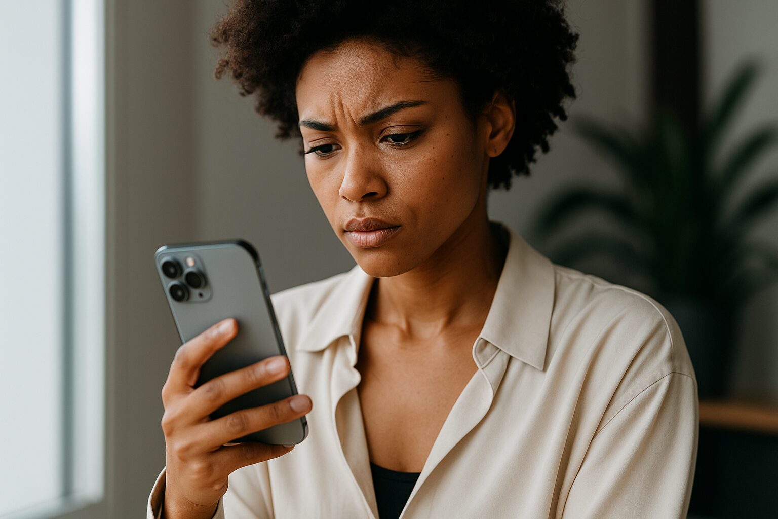 iphoneカメラ倍率ボタンない再起動とアプリ見直し