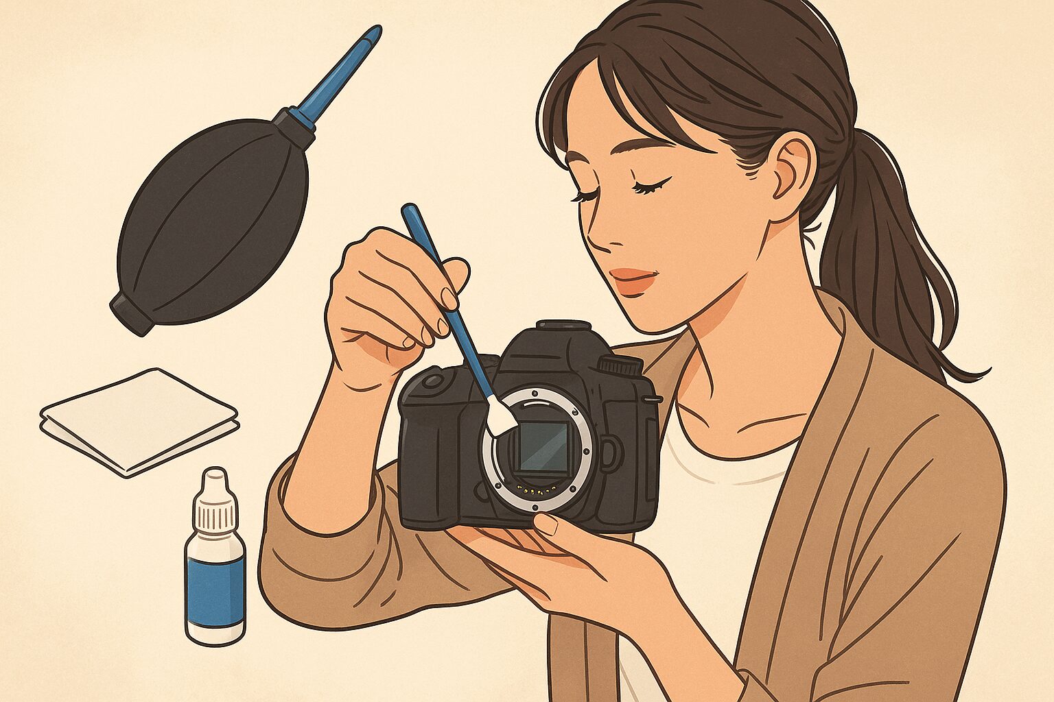 カメラセンサークリーニングの正しいやり方と失敗しないコツ