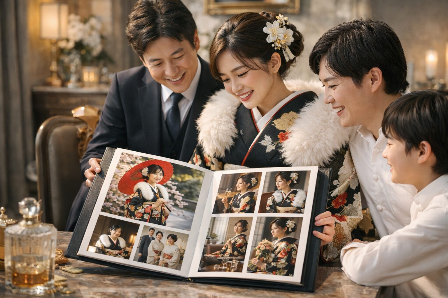 成人式前撮りアルバム20万の価値