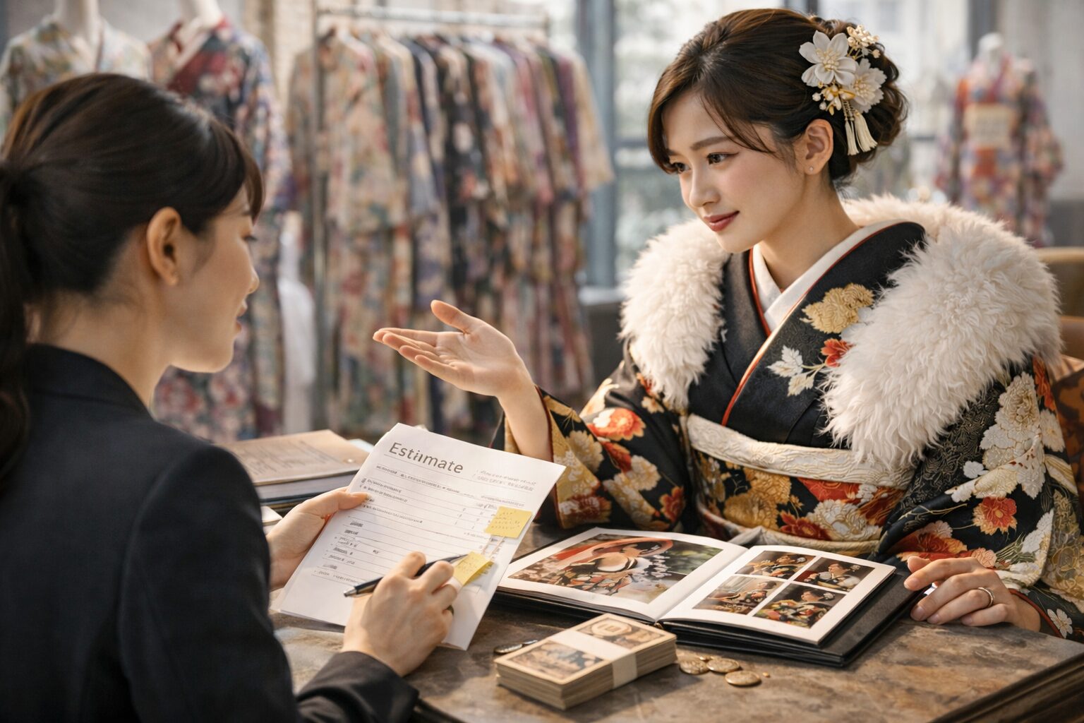 成人式前撮りアルバム20万を安くする工夫