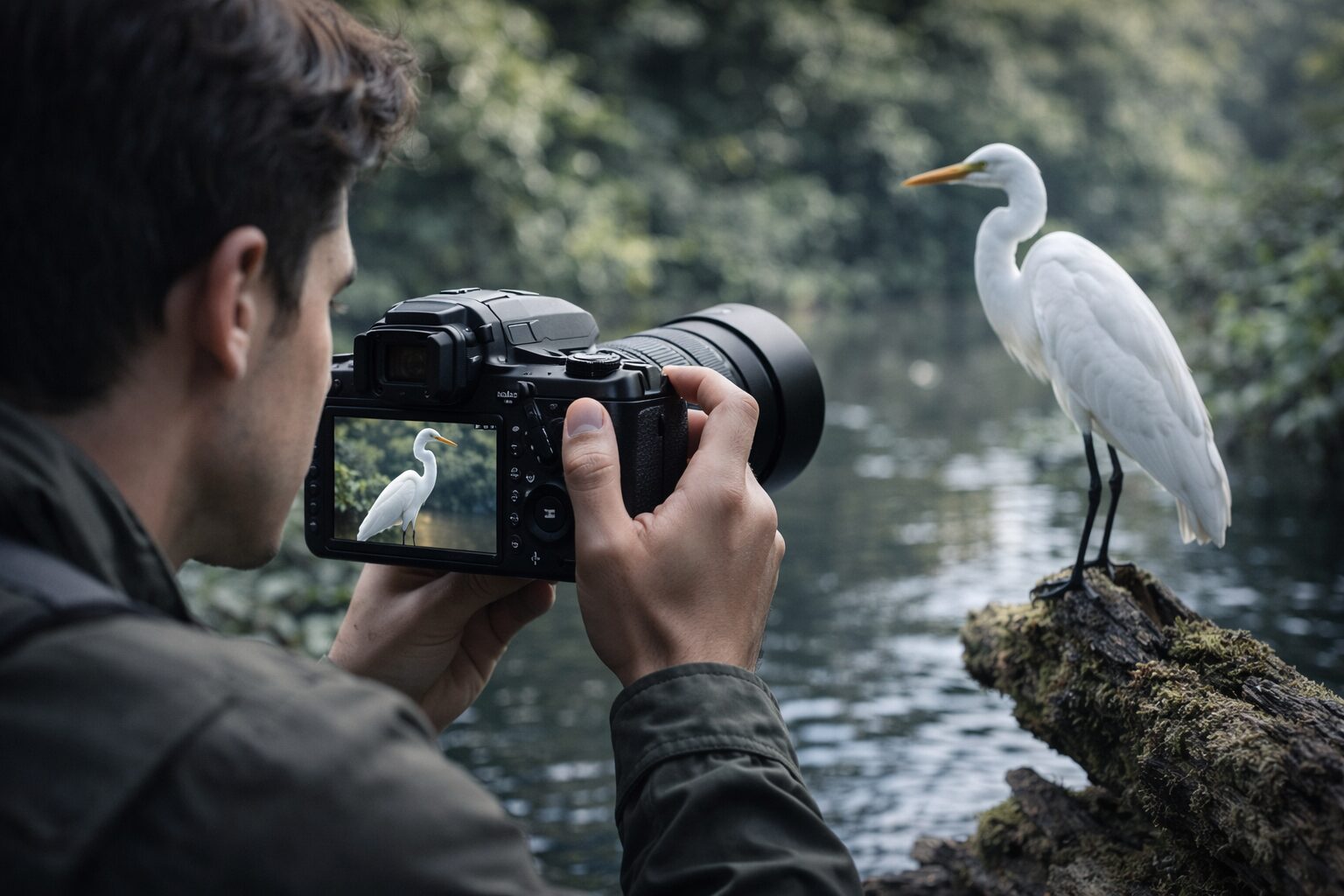 nikon コンデジ野鳥撮影