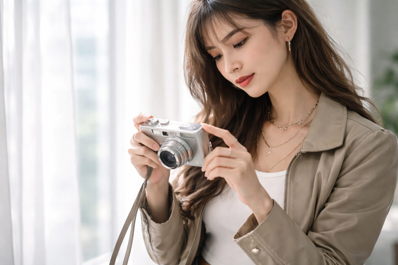 エモい設定は露出補正