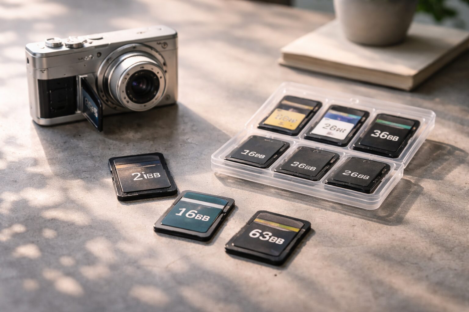 オールドコンデジおすすめのSDカード種類と注意点