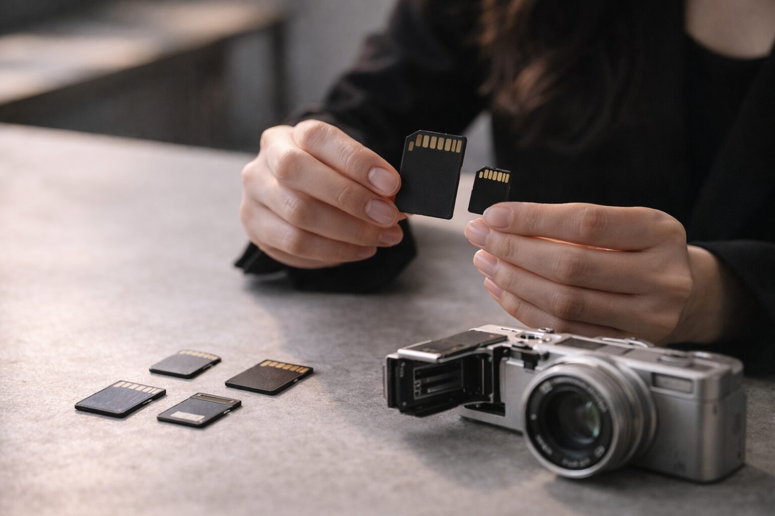 オールドコンデジどこで買うSDカード規格