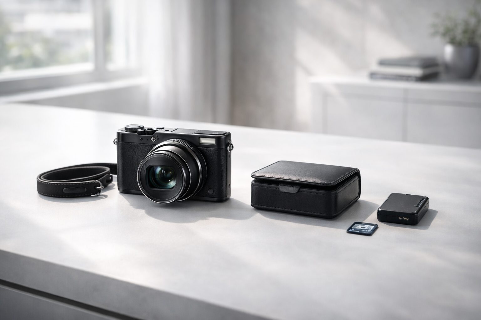 ケース・ストラップ付属確認