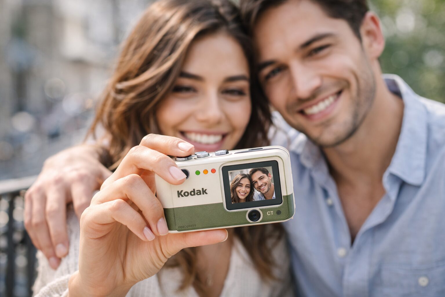 コダックコンデジC1自撮り性能