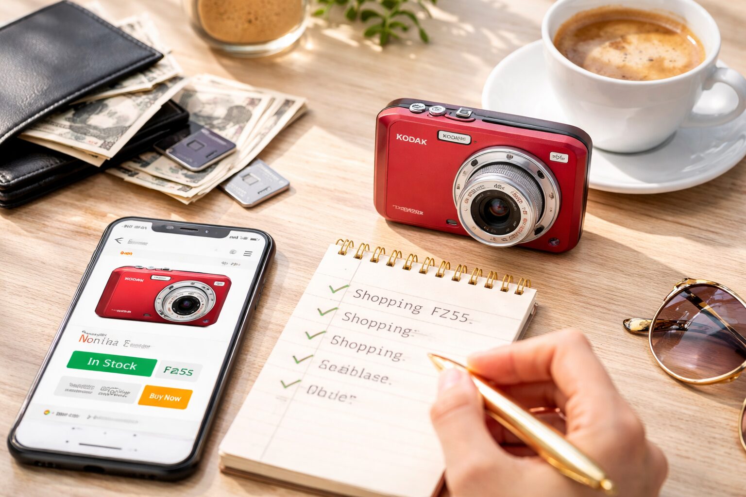 コダックコンデジFZ55価格と在庫