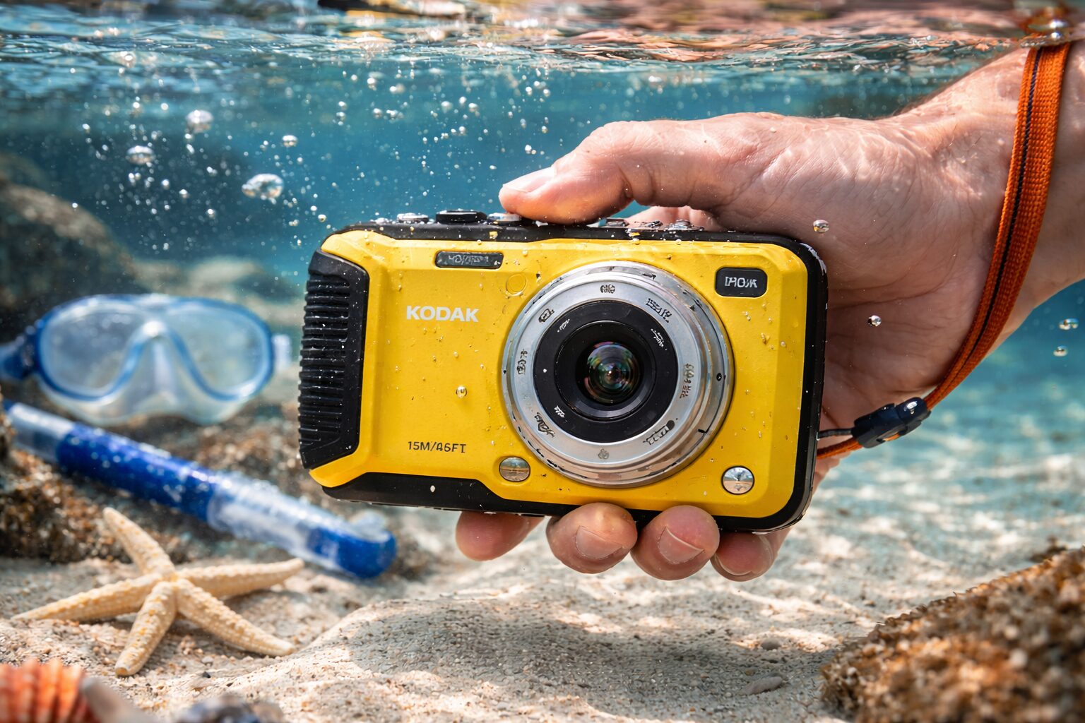 コダックコンデジWPZ2防水性能