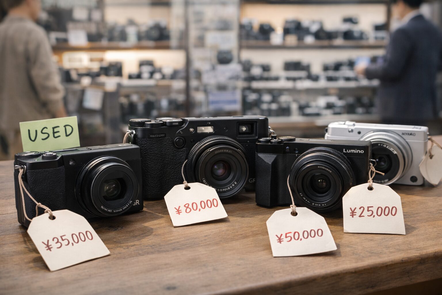 コンデジ中古おすすめと相場