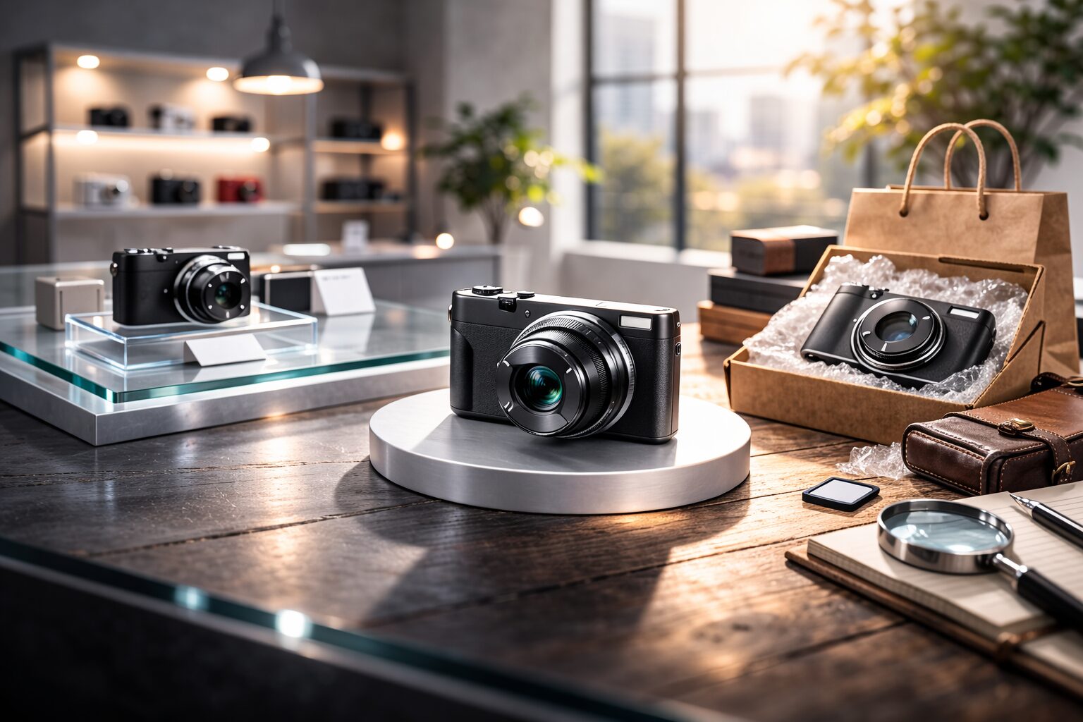 コンデジ中古どこで買う比較