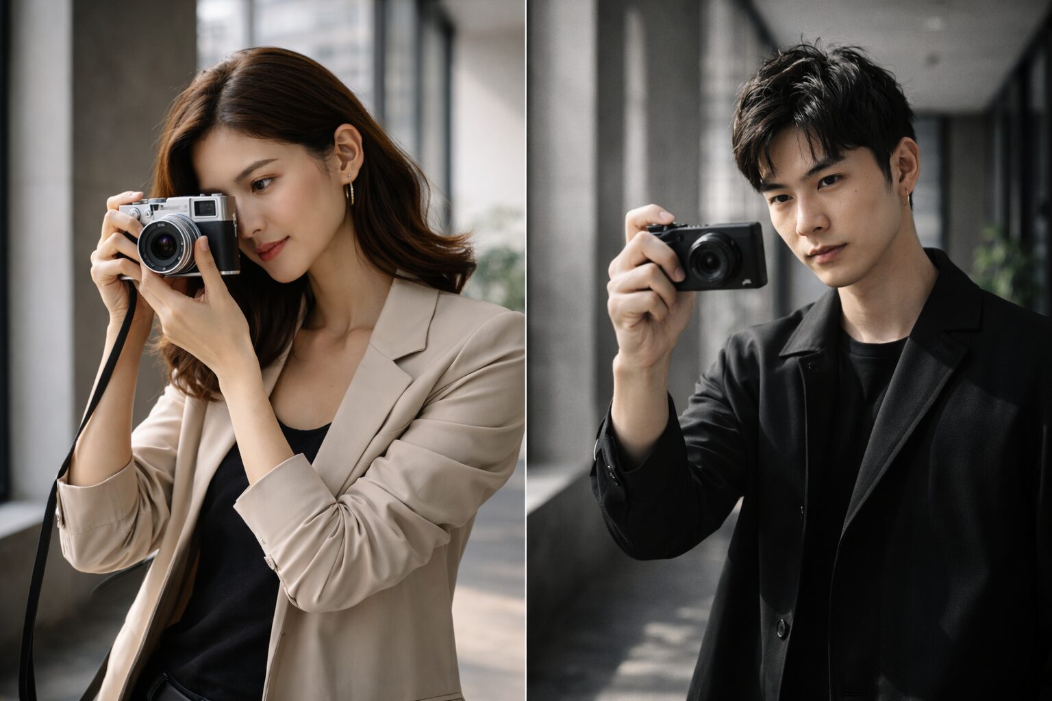 コンデジ富士フイルムとリコーGR比較