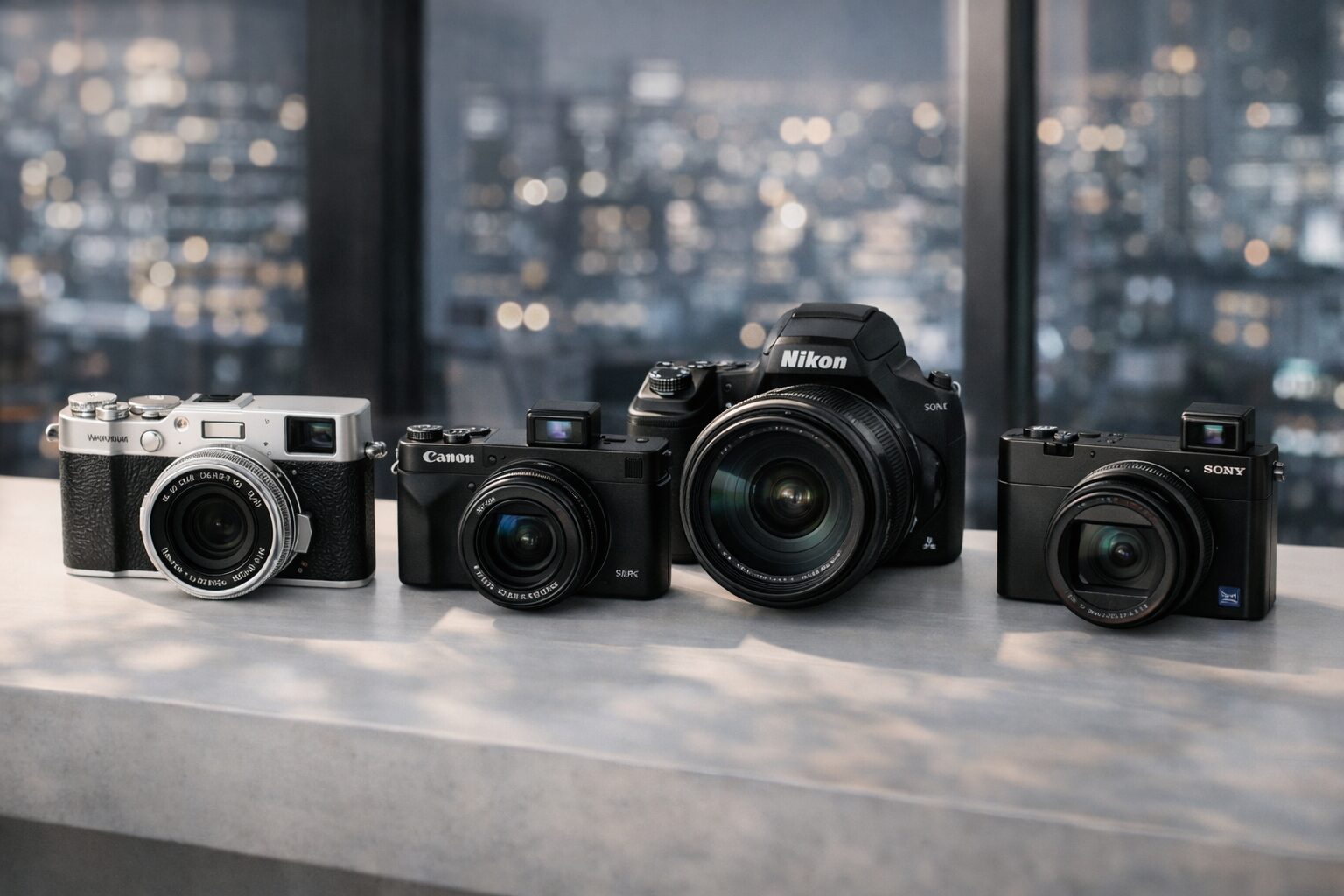 コンデジ ファインダー付き 人気機種の比較