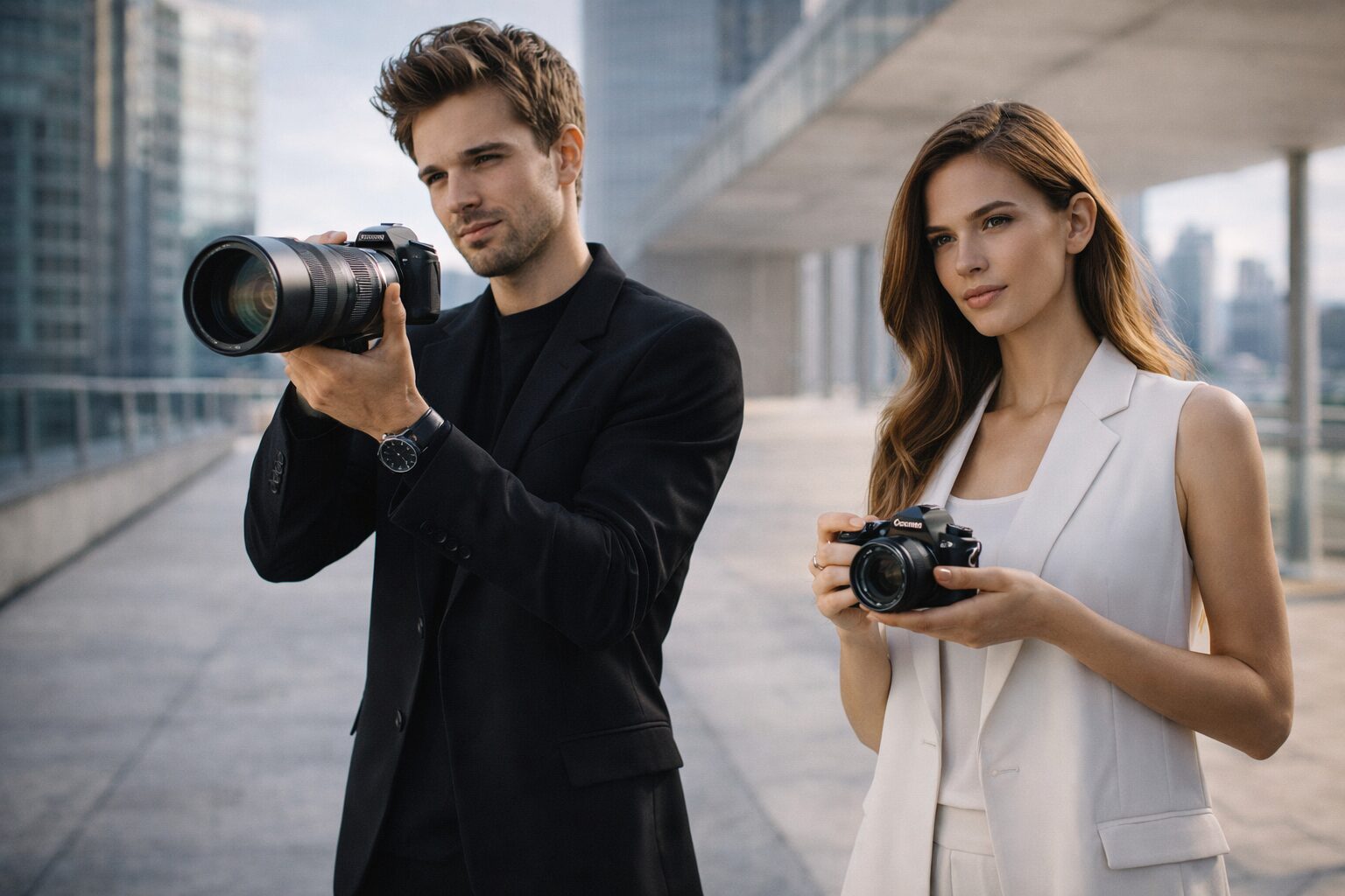 フルサイズとAPS-Cミラーレス、ソニーとキャノン比較