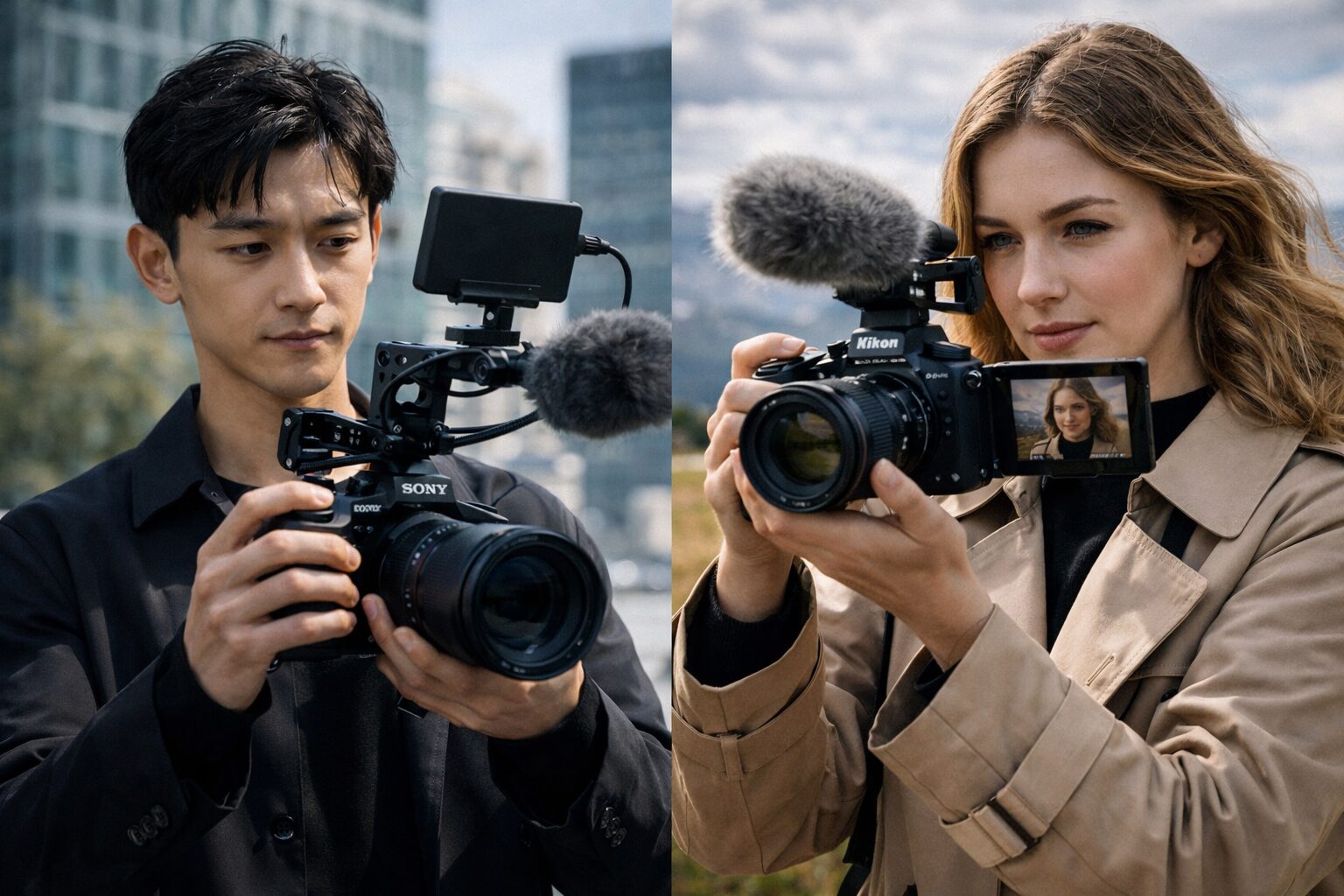 動画重視のソニーとニコン