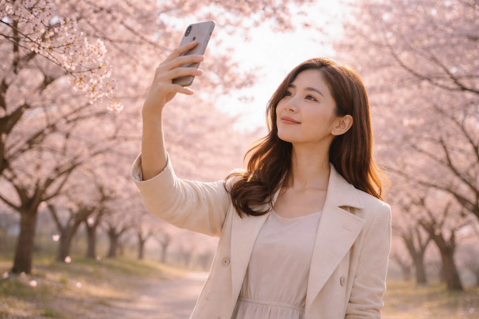 桜撮影会のインスタ映え術