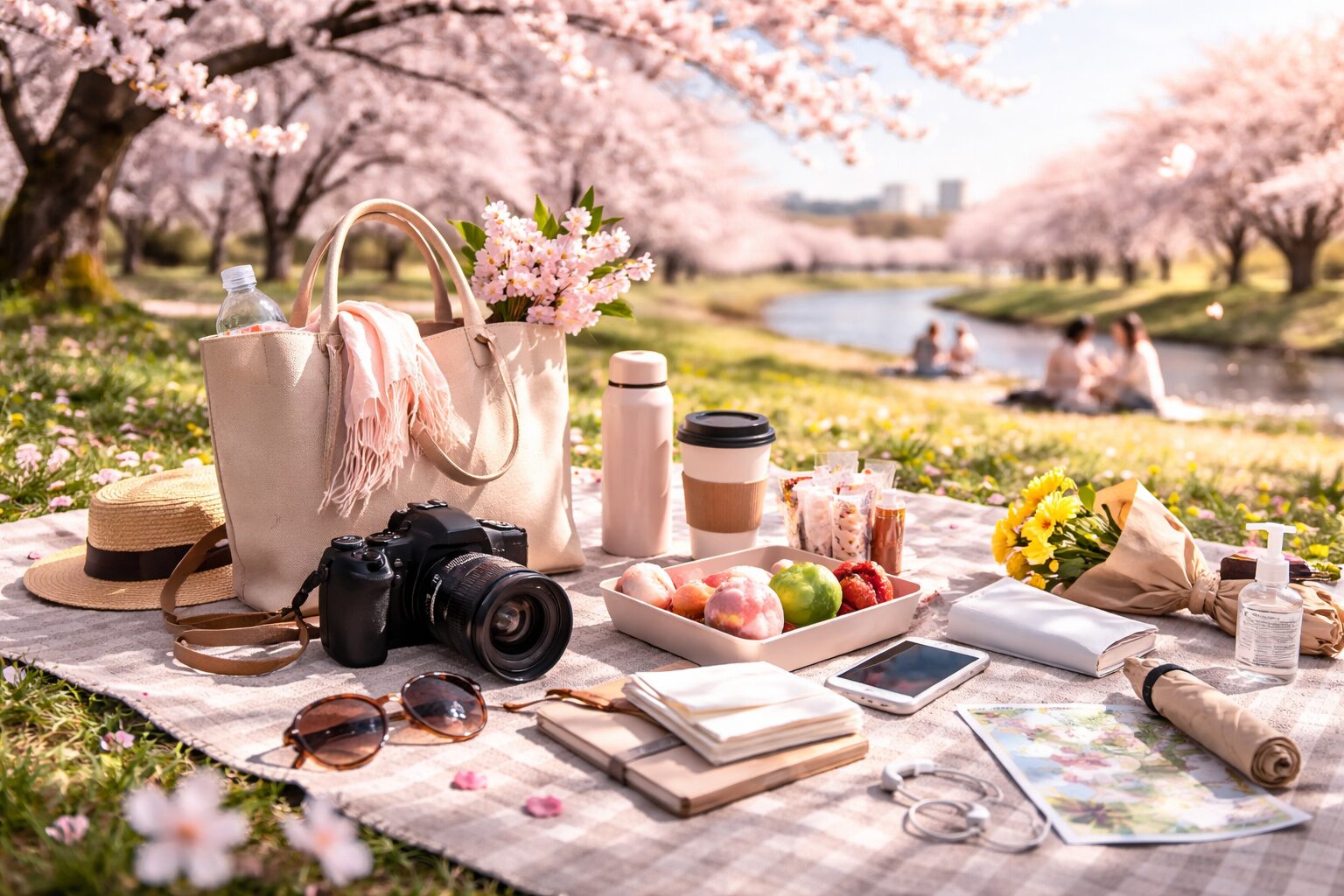 桜撮影会の持ち物チェック