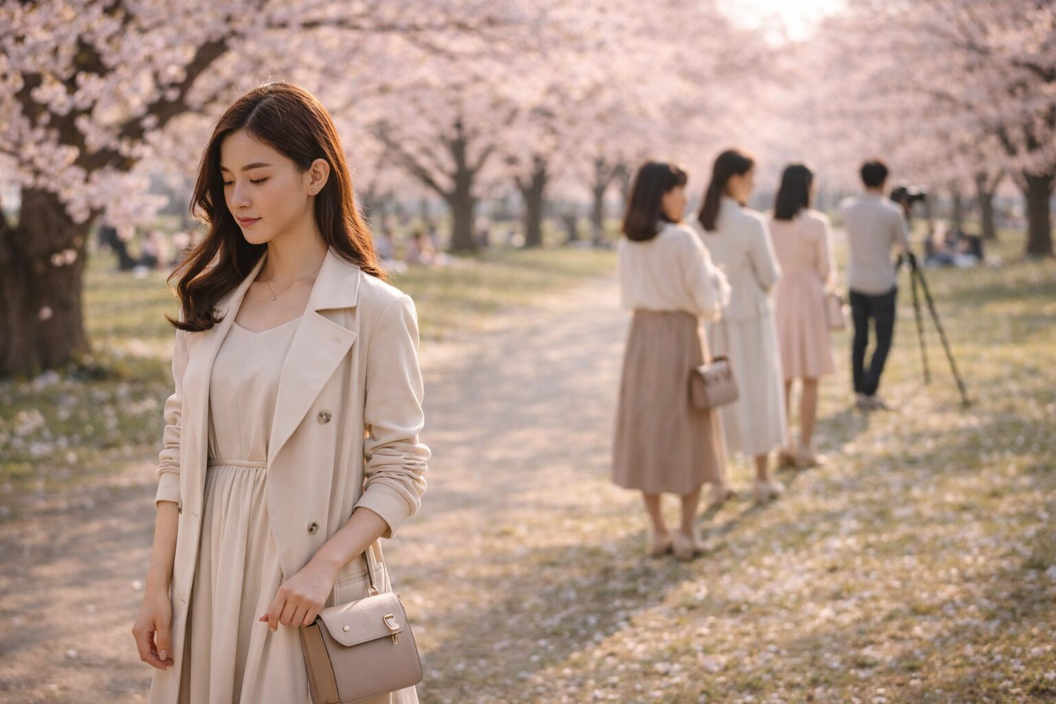 桜撮影会の無料プラン事情