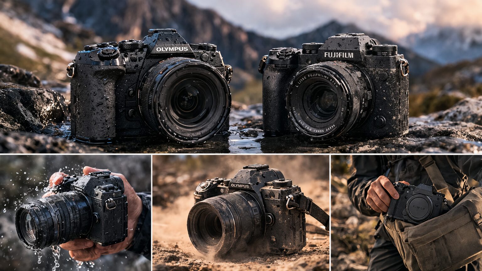 防塵防滴と耐久性の比較