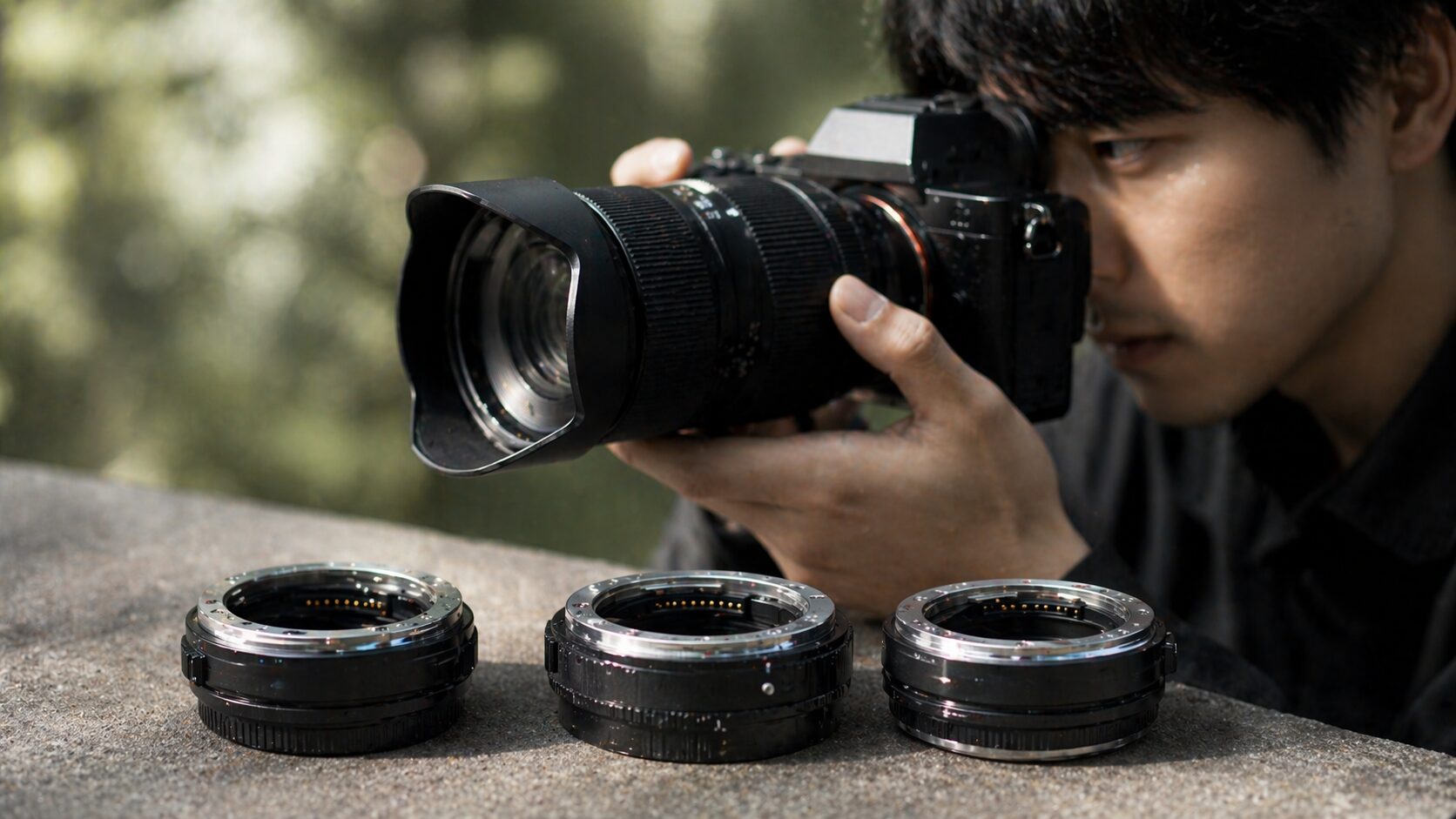 AF対応アダプターの注意点