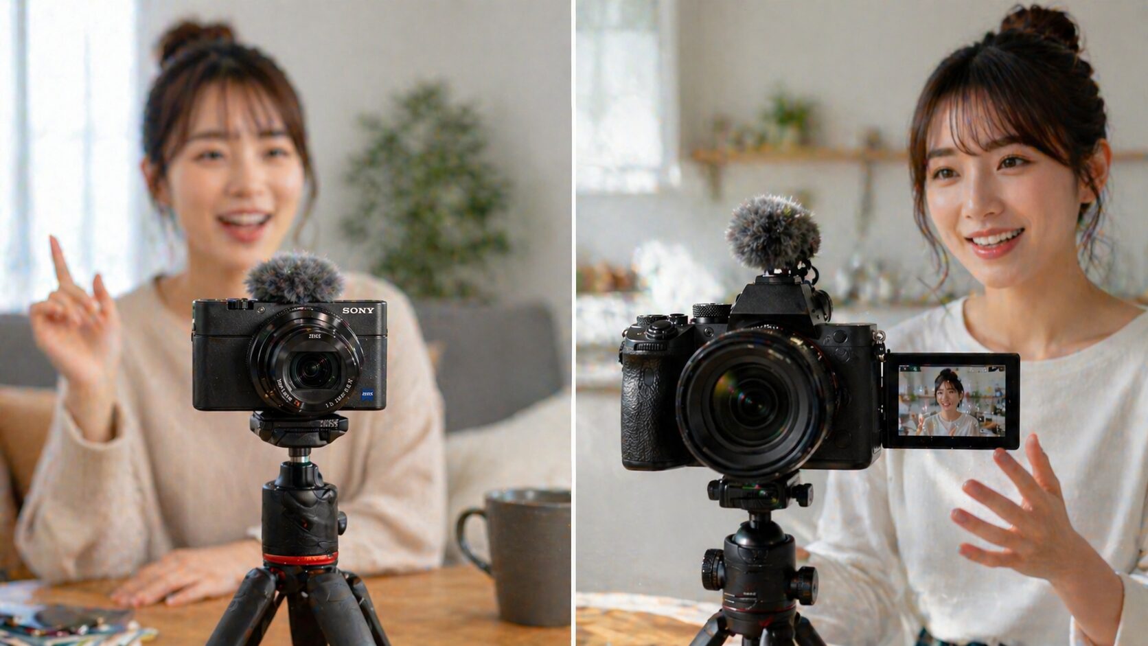 Vlog撮影ならどっち