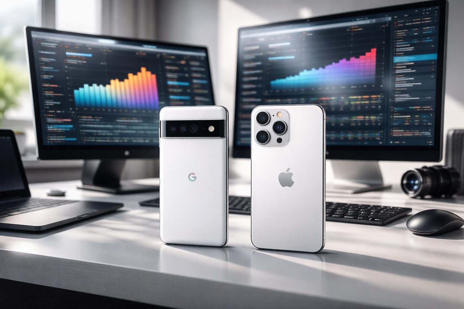 google pixelとiphoneどっち スペック比較