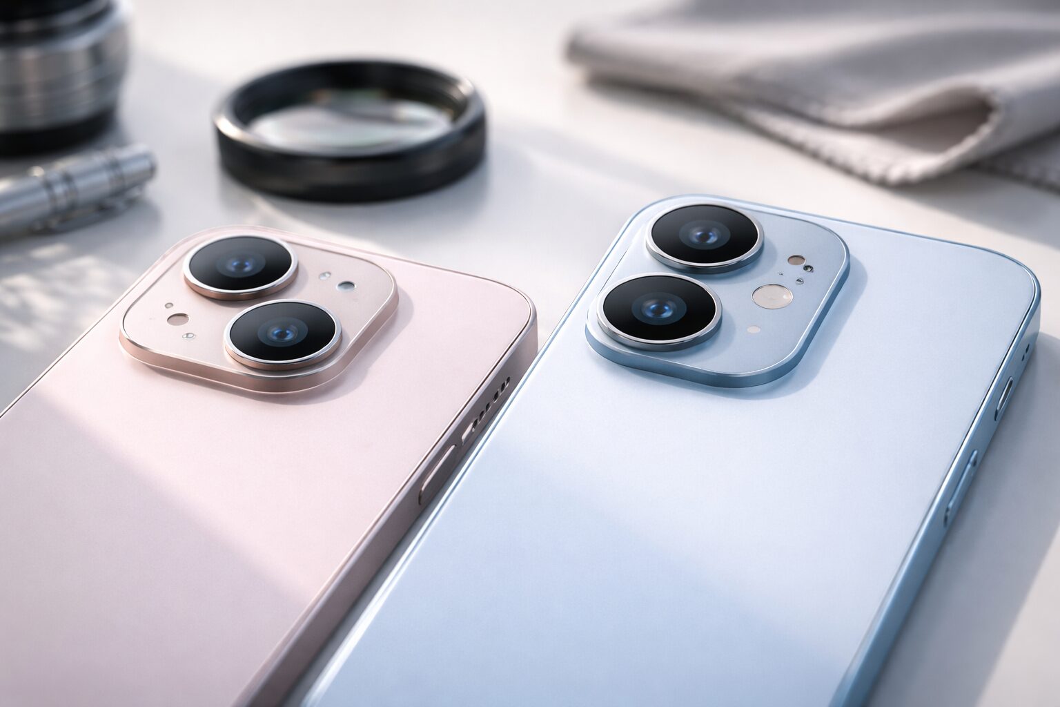 iphone15と16のレンズ径の違い