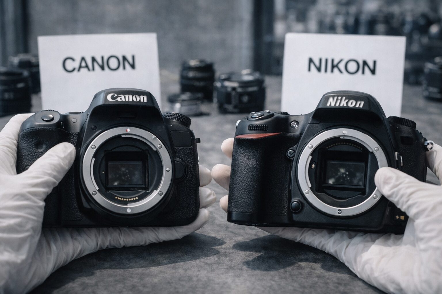 キヤノンやニコンの対応差