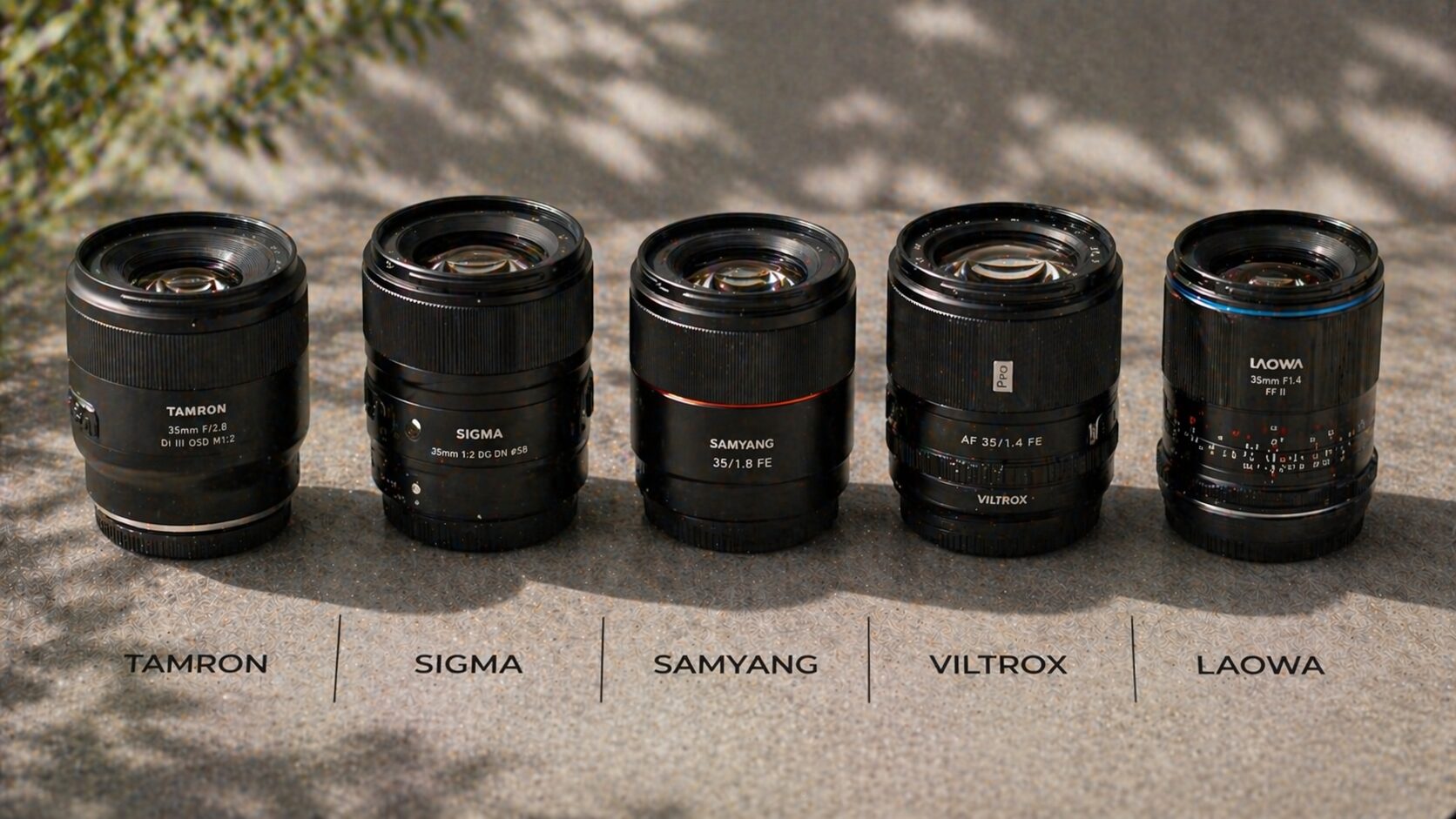 サードパーティレンズ比較