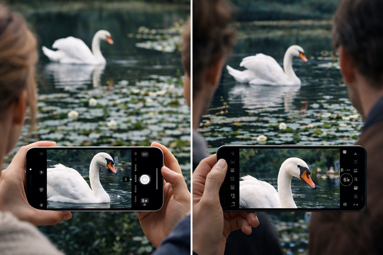 ズーム性能の差