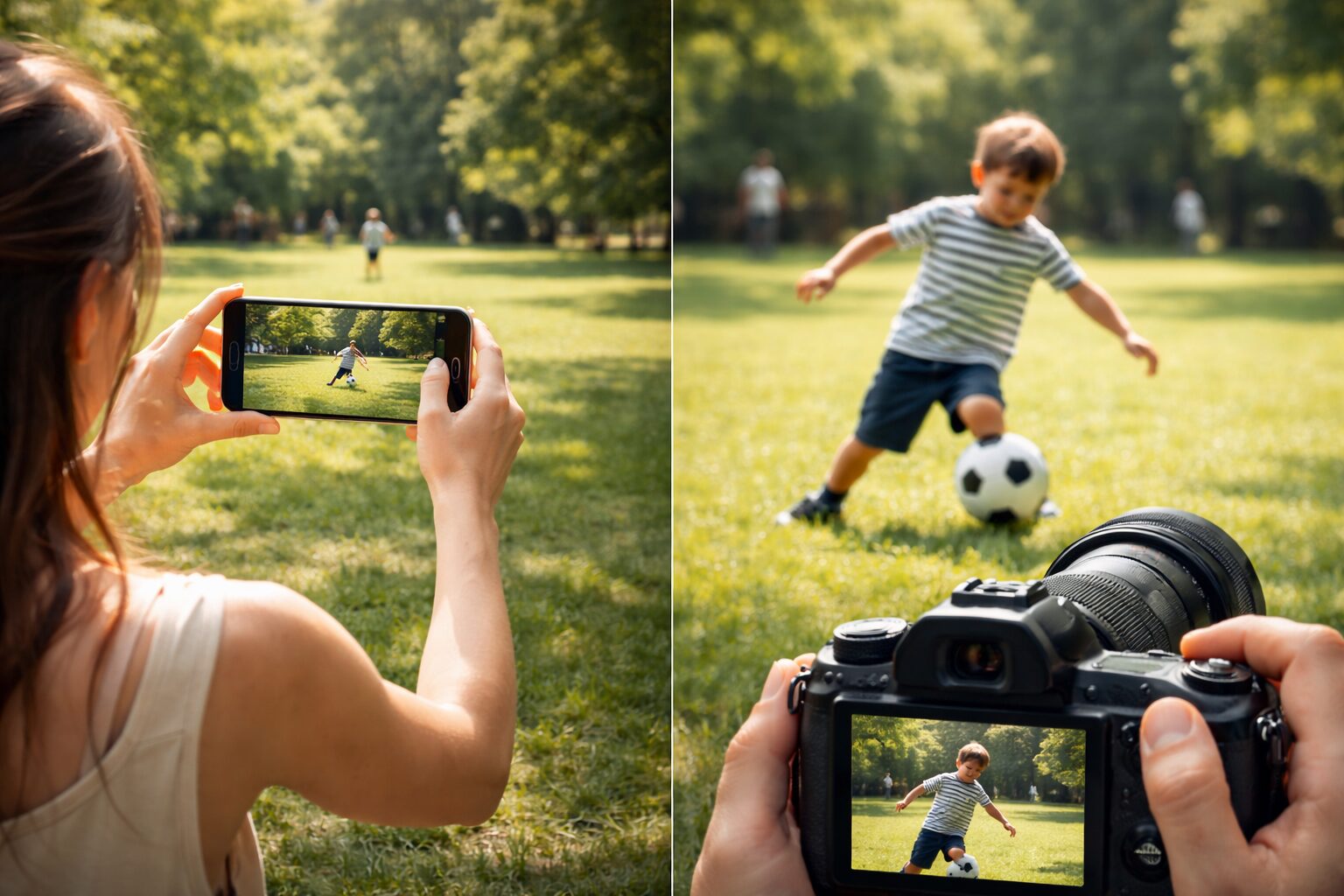 ズーム性能の差を比較