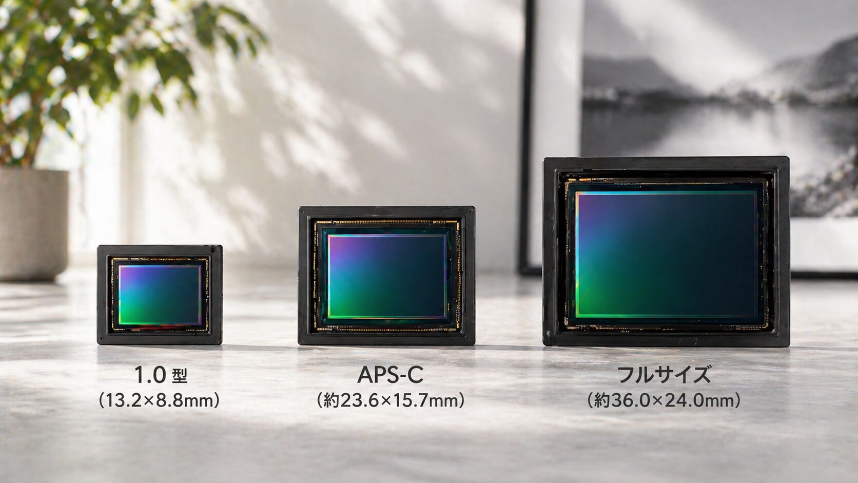 センサーサイズの違い