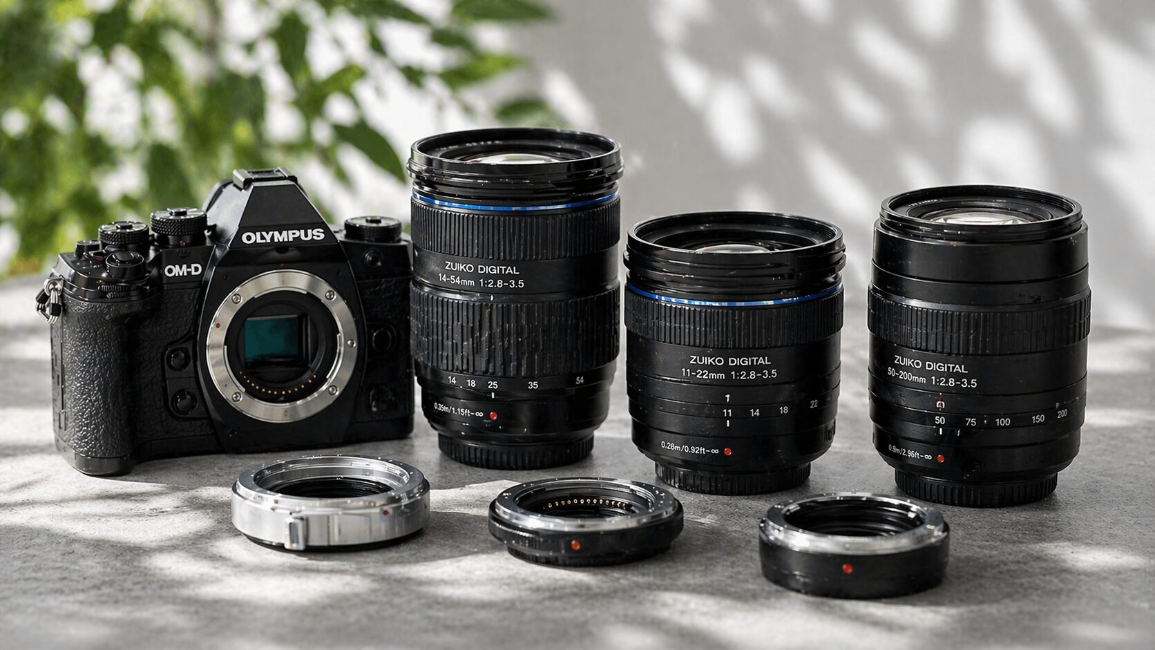 フォーサーズレンズ対応