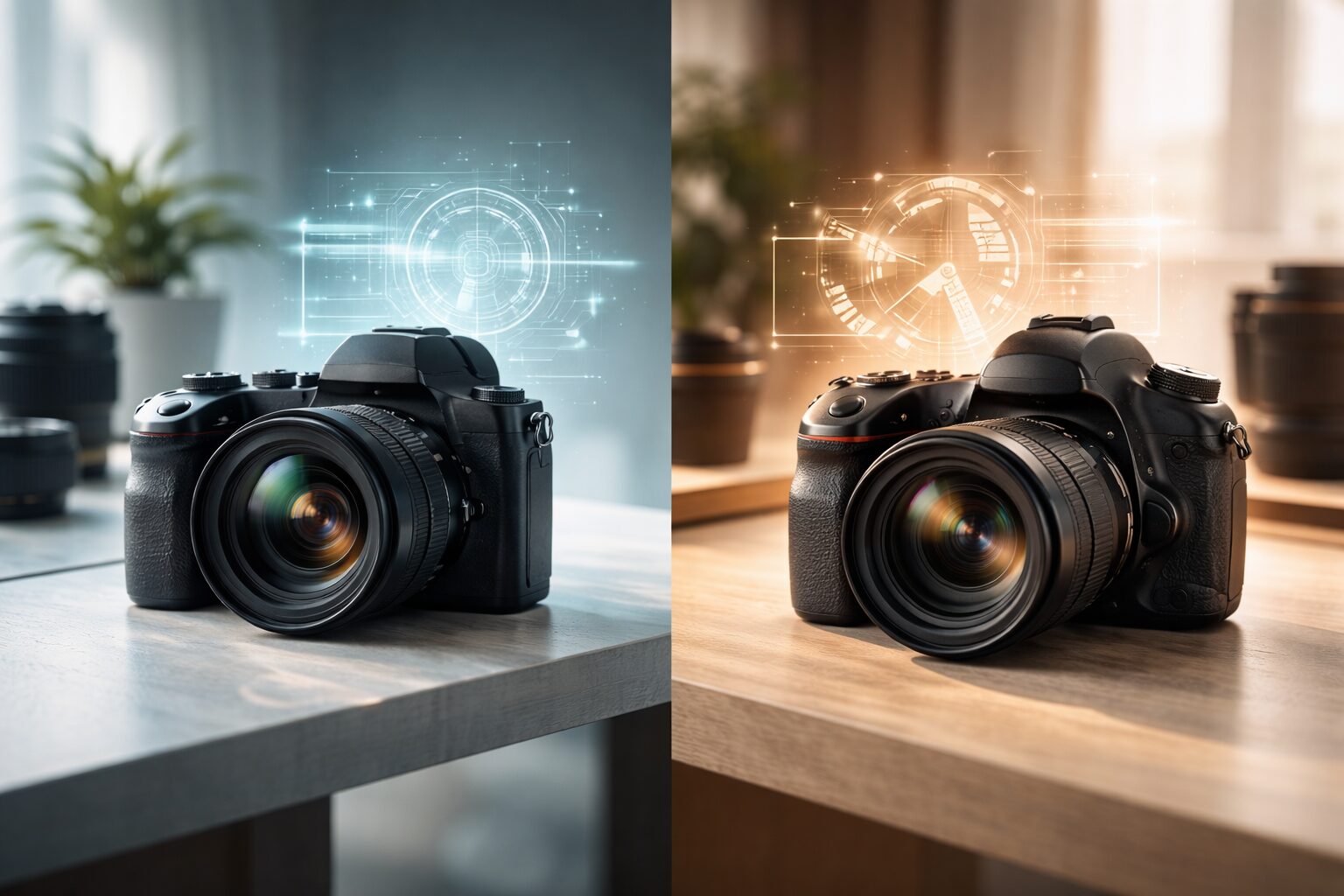 ミラーレスと一眼レフの違い