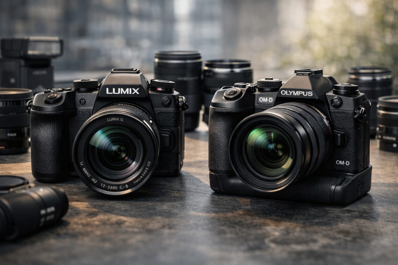 ルミックスとオリンパスのミラーレス比較のおすすめ機種