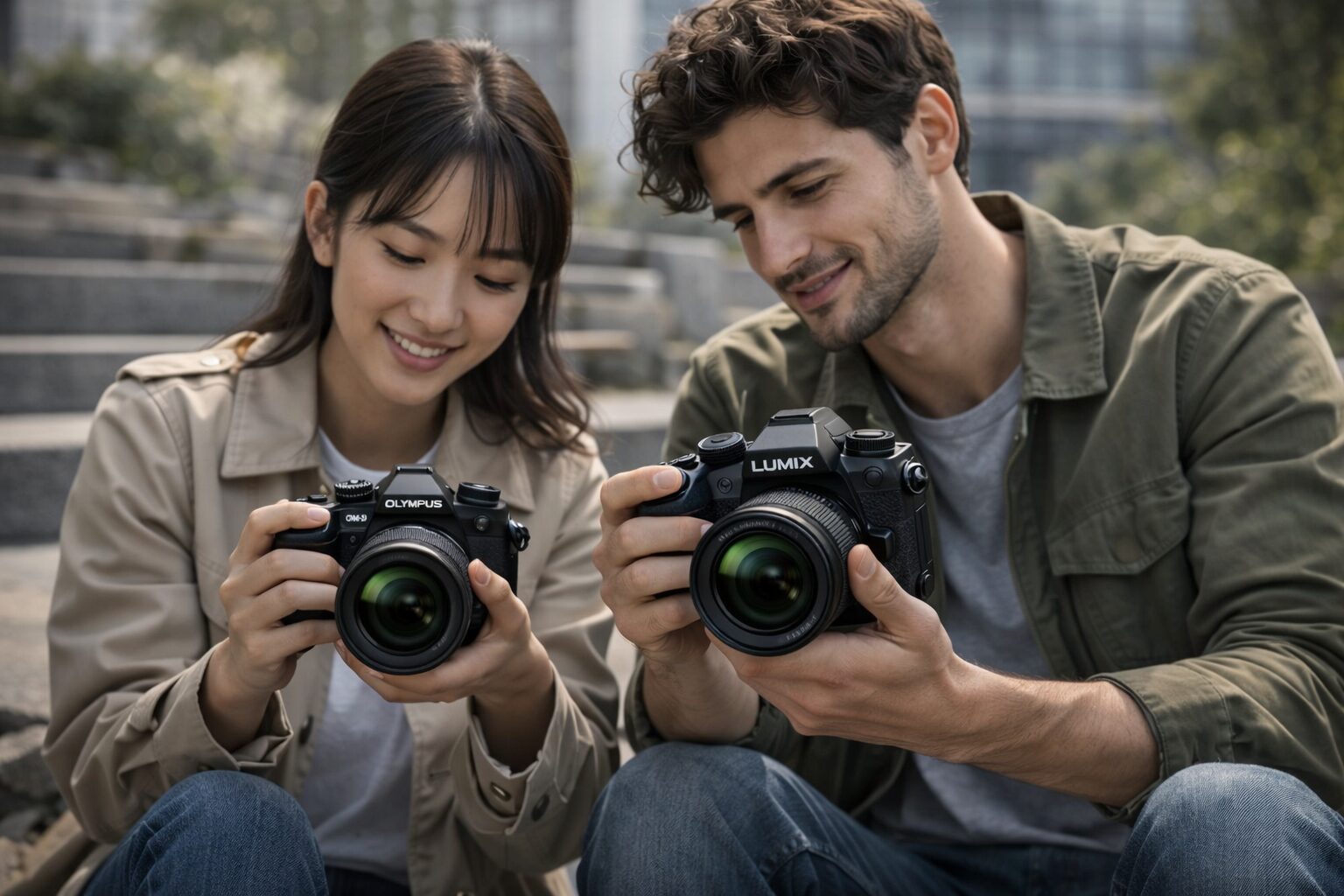 ルミックスとオリンパスのミラーレス比較の初心者向け選択