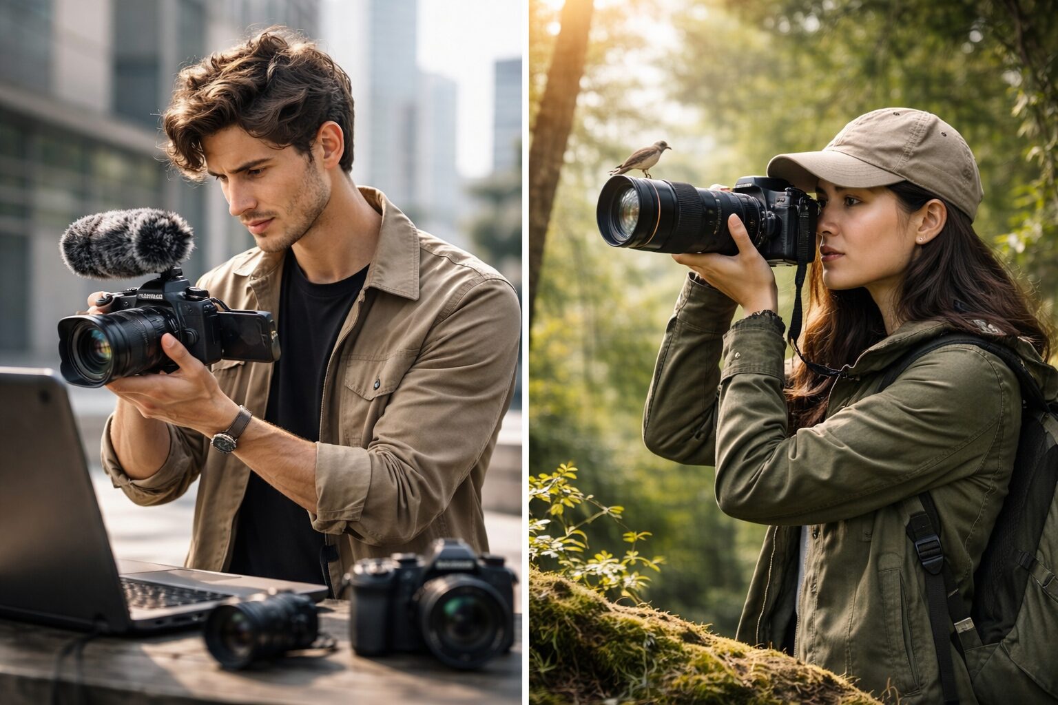 ルミックスとオリンパスのミラーレス比較の違い